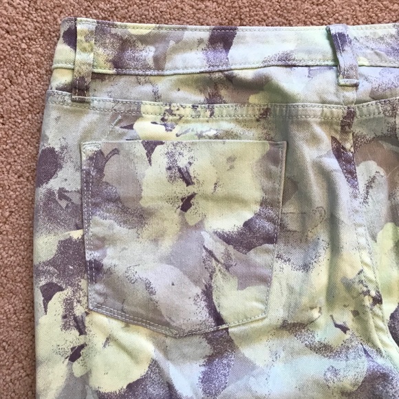 Mossimo Skinny Jeans Womens Size 8 Jambe Moulante Printed Low Rise - Picture 10 of 15